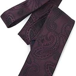 van heusen Men Purple Embroidered Formal Tie-picture-20