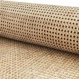 Valley Event 16x18 Inch Cane Weaving Natural Rattan Cane Mesh Roll Home Furnishing Chair Soffa Table Multi Size, Solid-17