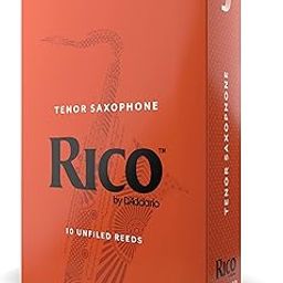 Rico Tenor Sax Reeds, Strength 2.0, 10-pack-image-38