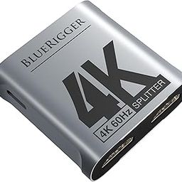 BlueRigger HDMI Splitter 1 in 2 Out 4K HDMI 2 Port Splitter with Auto, Copy, and Fixed Mode for Dual Identical Display Support 4K 60Hz 3D, Compatible with Xbox, PS4 Pro, PS5 etc-30