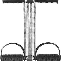 Konex Double Spring Tummy Trimmer for Men & Women | Enhanced Elasticity & Comfortable Foot Pedal | Perfect for Toning Stomach, Waist, Legs & Arms (Black)-image-53