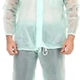 Rainbow 100% Waterproof Raincoat Men With Pant And Storage Bag-image-44