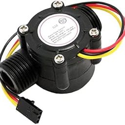 AUTO BOTIX YF-S201 Water Flow Sensor Module With Magnetic Hall | Effect-1-30Litre | Minute-Black-8
