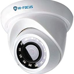 HI-FOCUS 2.4 MP 1080P HD Dome Wired Surveillance Camera (White)-22