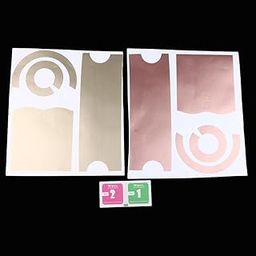 LOOM TREE® Waterproof Protective Film Decal Sticker For Supersonic Hair Dryer Rose Gold+Golden | Hair Care & Styling | Sets & Kits-image-61