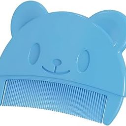 B-Arm Cradle Cap Removal Comb (Blue) | Soft, Fine-Toothed Comb Gently Removes Cradle Cap | Cartoon Bear Baby Comb For New Born-31