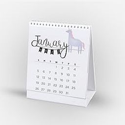 Visual Creation Desk Calendar 2025 - Cartoon Series calendar for Office Home Table Couple - Cartoon-image-70