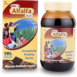JESICA Sbl's Alfalfa Malt Energy Stimulant Delicious Chocolate - 450 Ml |Pack Of 2|-28
