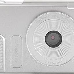 Digital Camera 4K,48MP 16x Digital Zoom 2.4 Inch Screen,Portable Compact Camera for Kids Students Vlog (Silver)-7