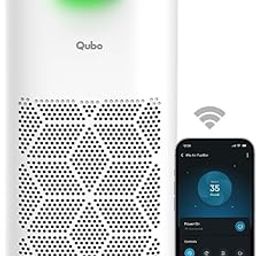 Qubo Smart Air Purifier for Home Q500, From Hero Group, Up To 500 Sqft, Removes 99.99% Allergens, App & Voice Control, Filter Life 9000 Hrs, True HEPA H13 Filter, Energy Saving, Ultra Quiet BLDC Motor-image-76