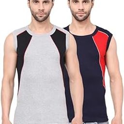 Mens Gym Vest-9090 Super Combed Cotton Rich Regular Fit-image-21