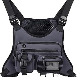 Men Women Chest Rig Bag Breathable Chest Backpack for Outdoor-image-72