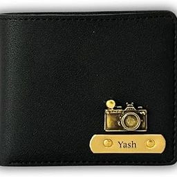 TCG Personalized Name & Charm Imported Leather Mens Wallet | Gifts for Men Husband Boyfriend Employees Clients Colleagues Friend (Black)-image-55