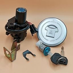Gokuman Ignition Switch, Fuel Gas Cap, Seat Lock Key Set for Honda CBR250R/R, CBR300R 2011-2018; Black Stainless Steel Motorcycle Accessory-picture-11