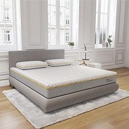 SleepSmith Orthopedic King Size Mattress – 72x72x6 Inches | 3-Zone Memory Foam with Graphite Infused Cloud Foam | Medium Firm Feel for Back Support | 10-Year Warranty & 400 GSM-image-65