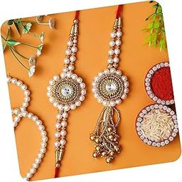 Rakhis with Roli Chawal Pack - Rakhi for Brother, Bhaiya, Bhai-image-4