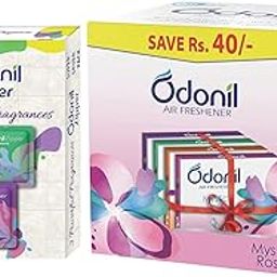 Odonil Bathroom Air Freshener Zipper Mix -30gm (10gm*3, Citrus, Jasmine,Lavender)-image-11