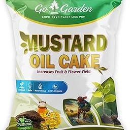 Go Garden Mustard Cake for Plants and Home Garden - Organic Fertilizer 900 Gm-28