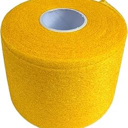 LOOM TREE Badminton Grip Cushion Wrap 22 Yards PU Tennis Racket Grip Tape Backing Film Yellow-image-83