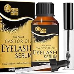 Cutto Castor Oil Eyelash Serum 60ml | Eyelash growing product for women | For eyelash growth, Dry eyelash, Soft eyelash, eyelash fall-51