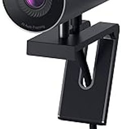 Dell Ultrasharp Hdr 4K Webcam With Privacy Cover, Hd Usb Computer Camera With 4K Sony Starvis Cmos Sensor, Ir Sensor, Proximity Sensor, Black - Annodized Aluminium - For Windows - Digital-image-21
