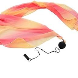 CLUB BOLLYWOOD LICHTS®2 Pieces Belly Dance Silk Veil Poi Throw Balls Dance Accessories Props|Clothing, Shoes & Accessories | Dancewear | Adult Dancewear | Belly Dancing-image-83