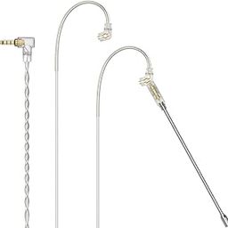 Cubilux 3.5mm 2-Pin 0.78mm IEM Cable with Microphone, Silver Plated OFC Wires Earphone Cable with Detachable Boom MIC for BL-03, Wan'er S.G, ZS10 Pro, ZS10 Pro X, ZSN PRO, ZSX in-Ear Monitor, 4 Feet-image-54
