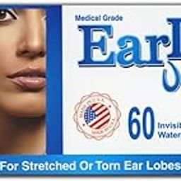 EARLIFT USA - Invisible Ear Lobe Support Waterproof Medical Patches in ZipLock Pouch - 60 Patches-image-54