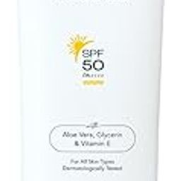 BELLAVITA Water based Hydrating Sunscreen, SPF 50, Lightweight PA+++, For All Skin Types, No White Cast, Non - Greasy Finish, UV Protection, Broad Spectrum, For Men & Women, 50ML-25