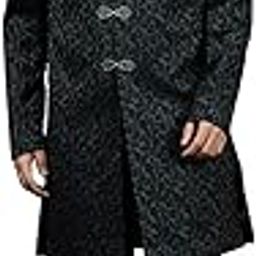 Men's Silk Blend Sherwani Set - Silk Blend Jacquard Indo Western And Pant For Men.-image-38