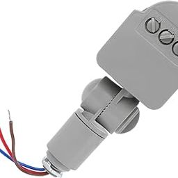 UBERSWEET® Motion Sensor Light, Automatic Body Occupancy Sensor Infrared for Outdoor for Indoor for Solar Lamps-29
