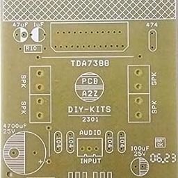 Pcba2z ® TDA7388Q 4 Channels Car Audio Amplifier -Blank PCB-image-90