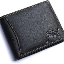 Stylish Genuine Leather RFID Protected Premium Wallet/Purse for Mens and Boys (Black1)-image-92