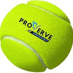 PROVERVE Cricket Tennis Ball Professional for Cricket Tournament, Premium Performance High Bounce Rubber Ball (Pack of 1)-50