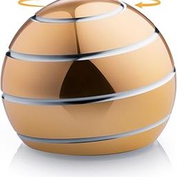 Kinetic Desk Toy, Fidget Toys Adults, Stress Relief Toys Adults Yellow Desk Ball for Stress Relief Hypnotic Fidget Optical Illusion Ball Office Desk Toys for All Age Gift for Men Woman Boy Girl (40mm)-image-77