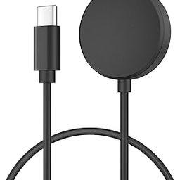 Tobfit 50cm Charger Cable for Samsung Galaxy Watch 6, 6 Classic, 5/5 Pro, 4/4 Classic, 3/Active 2/1, Soft USB C Charging Cables with Charging Stock, Durable Charger Cable for Samsung Watch-25