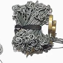 SURVEY CHAIN GI WIRE 66 FEET WITH brass tag & 10 ARROW FREE-15