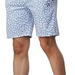Men's Printed Swim Shorts with Zipped Pocket | Quick-Dry Beachwear Resortwear Swimwear-image-35