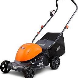 Mowy 16 Inch Electric Lawn Mower with 1800W 100% Copper Motor Efficient Grass Cutting Machine with 45L Grass Catcher Box Adjustable Height Ideal for Small Lawns Up to 2500 SQFT 2.5HP Motor-image-17