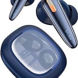 truke New Launch Crystal Bass True Wireless in Ear Earbuds with 13mm Drivers, 70H Playtime Fast Charge, Made in India, HiFi Sound TWS, 40ms Low Latency, 4Mics ENC, BT 5.4 (Cobalt Blue)-24