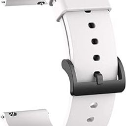 Prolet 20MM Silicone Strap Compatible with Amazfit GTS 2 Mini, Amazfit Bip/Bip U/Pro/Lite, Bip S, Amazfit GTS/ 2/2e, Samsung Galaxy Watch 4/ Watch 5 Compatible All 20MM Watches-image-59
