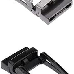 2Pack Men Alloy Leather Belt Automatic Slide Buckle Replacement |Clothing Shoes & Accessories | Mens Accessories | Belt Buckles|Belts Buckle(Not Included Belt)-image-9