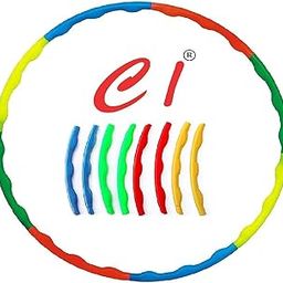 C I - Hula Hoop for Adult Kids | Exercise Fitness Ring | 8 Interlockable Pieces Multi Colour | Hula Hoop | Hula Hoop for Kids | Hula Hoop for Adults | Hoola Hoop | Yoga Fitness Hoops-image-13