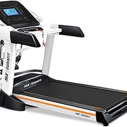 91-Durafit Ranger Multifunction | 7 HP Peak DC Motorized Foldable Treadmill | 18 Level Auto Incline | Max Speed 18 Km/Hr | Max User Weight 150 Kg | Spring Suspension-image-15