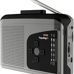 atdaraz TapeDigi 1 Cassette Converter Record Audio from AM FM Tapes Voice to TFMicro SD Card Walkman Cassette Player-image-78