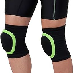 GYMIFIC Dancing/Skating/Cycling/Guard Protector Knee Pads (MEDIUM, GREEN)-picture-30
