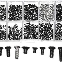 Rpi shop - Alloy Steel Universal Laptop Screws Kit for IBM, HP, Lenovo, Samsung, Dell Sony, Toshiba, 10 Different Size of M2, M2.5 & M3 Screws Each 25 pcs Pack Of 250 Pieces-21