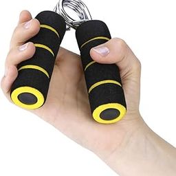 Mysha Hand Gripper Forearm Exerciser Wrist Fitness Foam Hand Grip, Hand Gripper Grip Strength Trainers for Men and Women (Random Colors, Pack-1)-25