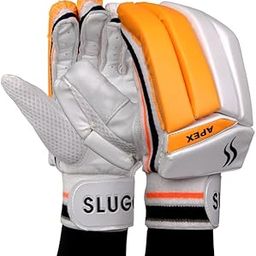SLUGGER Cricket Apex Youth Batting Gloves Right-Handed | Lightweight PVC & Leather Material | Comfortable Grip & Stylish Design | Ideal for Young Players-image-10