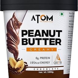 Asitis Nutrition ATOM Chocolate Peanut Butter Creamy 1Kg | Gluten Free | Cholesterol Free-34